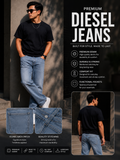 Straight Fit Denim Jeans