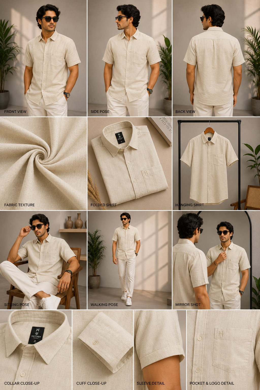 Premium Linen Shirt – Relaxed Fit