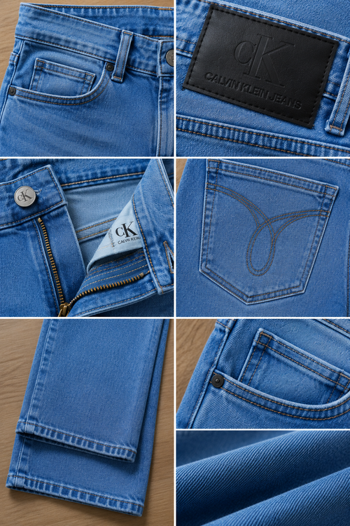 Comfort Fit Denim Jeans
