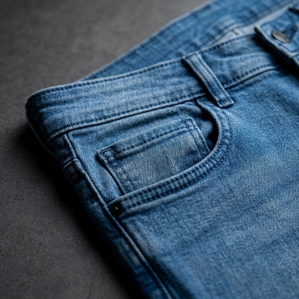 Comfort Fit Denim Jeans